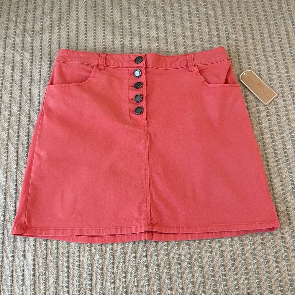 NEW - Copper Key Mini Skirt - Size: 13